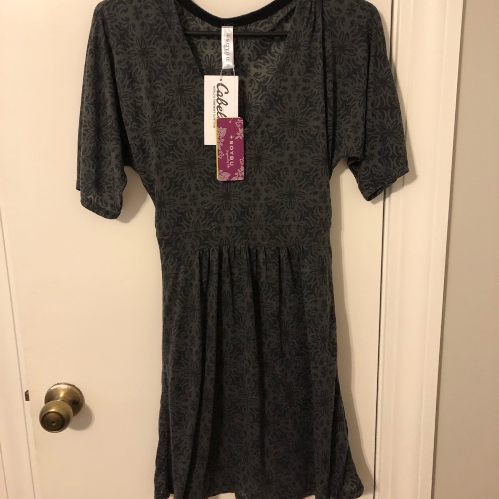 Brand new black and gray Soybu dress